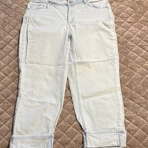 J. Jill Light Blue Boyfriend Jeans